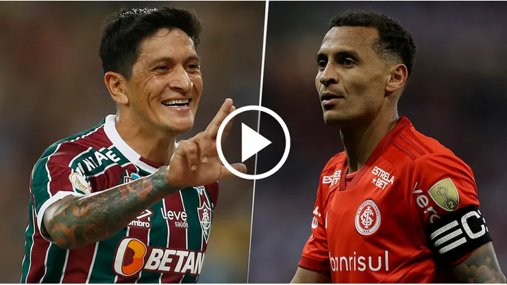 Fluminense vs. Internacional por la Copa Libertadores.