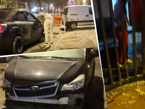 Sporting Cristal: Martín Távara chocó su auto contra veterinaria en horas de la madrugada