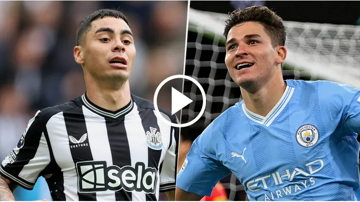 Newcastle vs. Manchester City por la Carabao Cup.