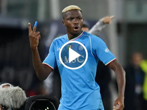 Los dos videos de TikTok que generaron la polémica entre Osimhen y Napoli