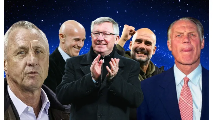 Algunos de los mejores entrenadores de la historia.