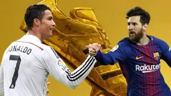 Cristiano Ronaldo y Lionel Messi.