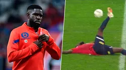 Umtiti sufrió una conmoción cerebral y terminó en el hospital