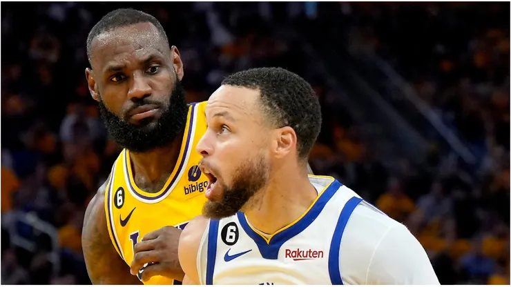 LeBron James y Stephen Curry