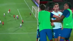 El jugador de 20 años volvió a anotar tras su aparición en la pretemporada ante Real Madrid.