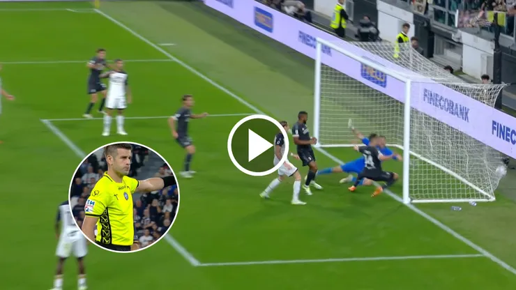Gol de Juventus vs Lecce