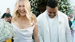 Ronaldo fenómeno pasó por el altar por tercera vez