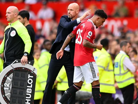 Tres estrellas del Manchester United le pidieron a Sancho que se disculpe con Ten Hag