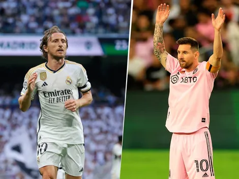 Modric podría ser compañero de Messi en enero