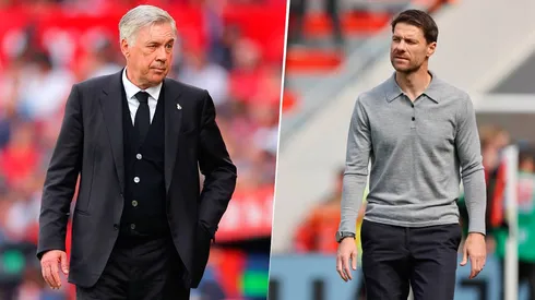 Carlo Ancelotti dijo que deseaba que Xabi Alonso sea entrenador del Real Madrid. Getty Images.
