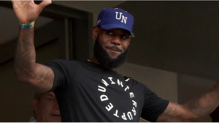 LeBron James, estrella de Los Angeles Lakers y la NBA.
