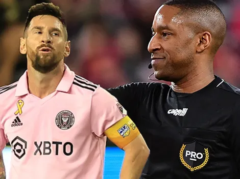 El árbitro de la Final de la US Open Cup sobre dirigir a Messi: "sentimos la presión..."