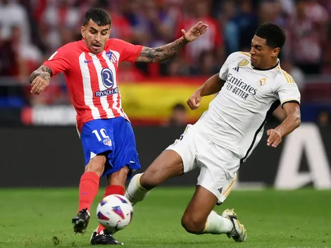 Atlético teme por una lesión de Correa tras la falta de Bellingham