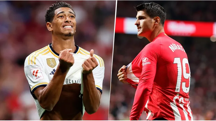 Atlético de Madrid y Real Madrid se miden este jueves 18 de enero en el Estadio Metropolitano por la Copa del Rey. Getty Images.