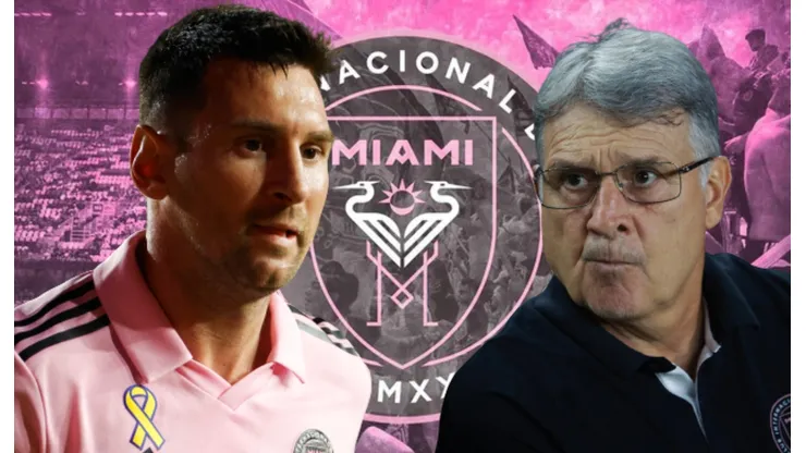Lionel Messi y Tata Martino.