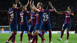 Jugadores del Barcelona.