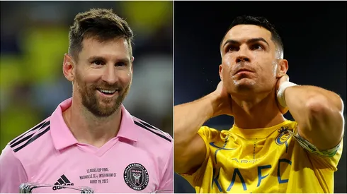 Lionel Messi y Cristiano Ronaldo.