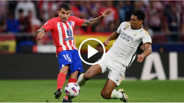 Bellingham se salvó de la roja por durísima patada a Ángel Correa