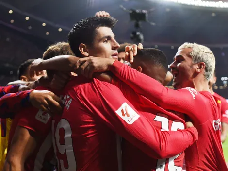 Atlético de Madrid superó a Real Madrid y terminó con su arranque perfecto