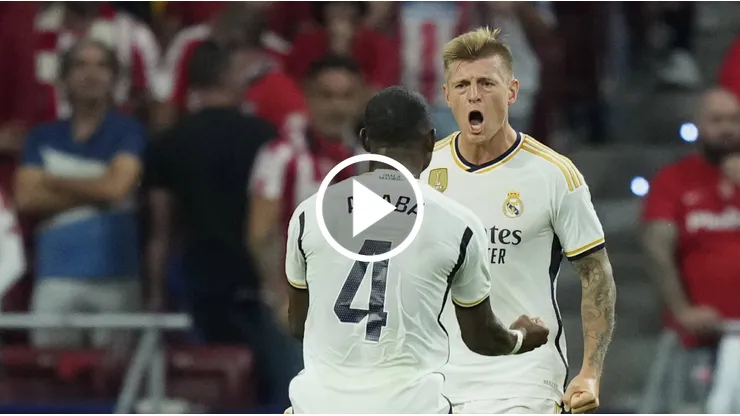 Kroos humilló a Llorente y anotó un golazo para el descuento de Real Madrid
