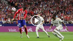 Morata madrugó dos veces al Real Madrid de cabeza en el área chica