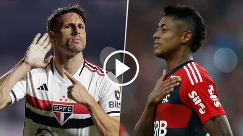 São Paulo vs. Flamengo por la Copa de Brasil.