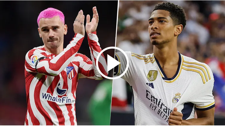 Atlético Madrid vs. Real Madrid por LaLiga.
