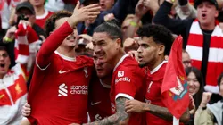 Gol de Darwin Núñez para el triunfo de Liverpool