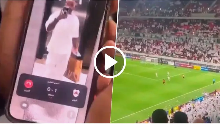 Un app anticipó el gol de Rodrigo Moreno para el Al Rayyan vs. Al Arabi en el Ahmed Bin Ali Stadium.