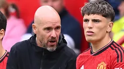 Garnacho evidenció su molestia por la falta de oportunidades en el Manchester United