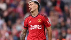 El central del United se resintió de la lesión en el pie.