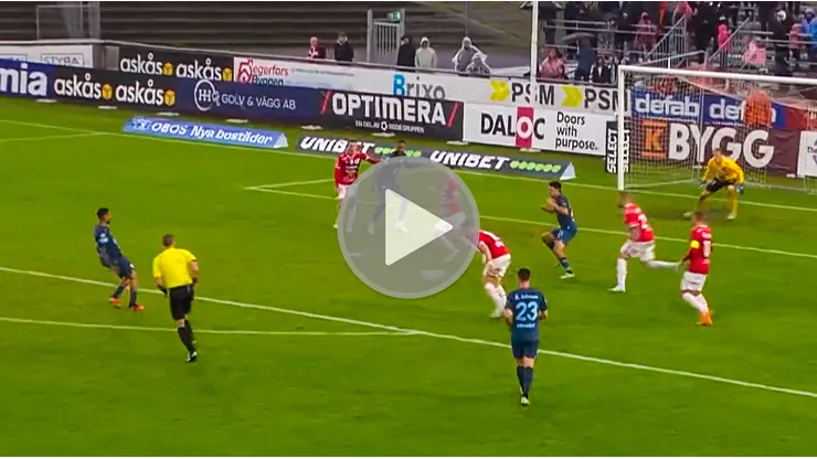 Sergio Peña, Malmo y Allsvenskan.