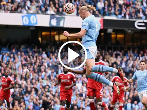 Haaland responde a Guardiola con gol ante Nottingham Forest