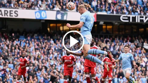 Haaland responde a Guardiola con gol ante Nottingham Forest