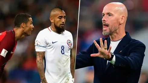 El chileno lamentó la decisión de Erik ten Hag tras sacarlo del equipo inglés.