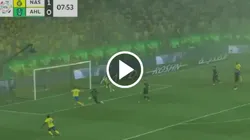 Cristiano Ronaldo tuvo el gol con el arco vacío.