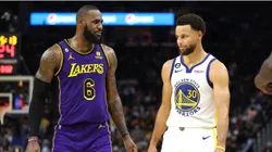 LeBron James y Stephen Curry