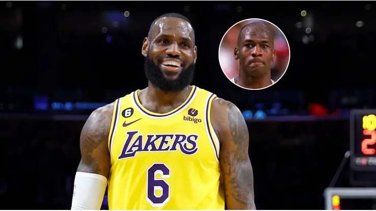 LeBron James y Michael Jordan.