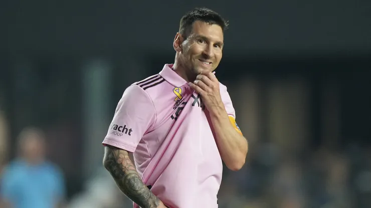 Messi, en el partido ante Toronto FC.