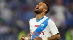 Neymar no pudo sumar de a tres con Al Hilal.