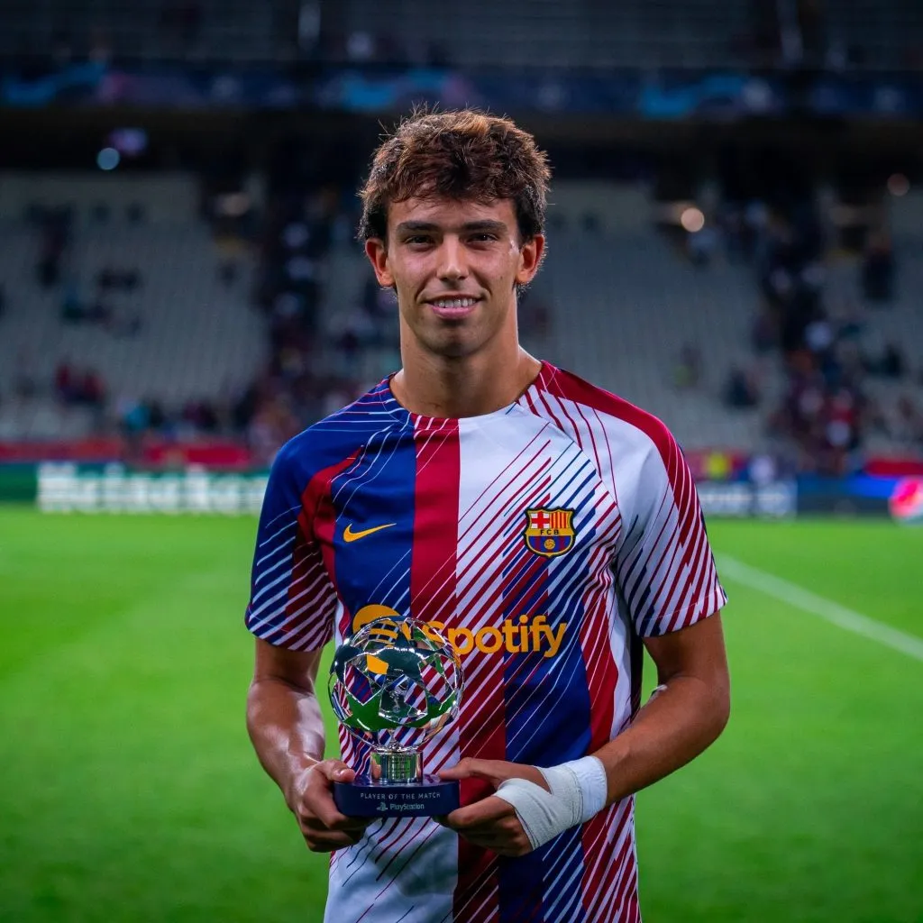 Joao Félix fue elegido MOTM en sus dos partidos con el Barcelona.