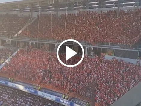 Clima de fútbol sudamericano en el Bernabéu gracias a la afición de Unión Berlín