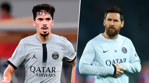 Vitinha desmintió a través de su cuenta de Twitter oficial que las versiones sobre una discusión con Lionel Messi en PSG no son ciertas. Getty Images.