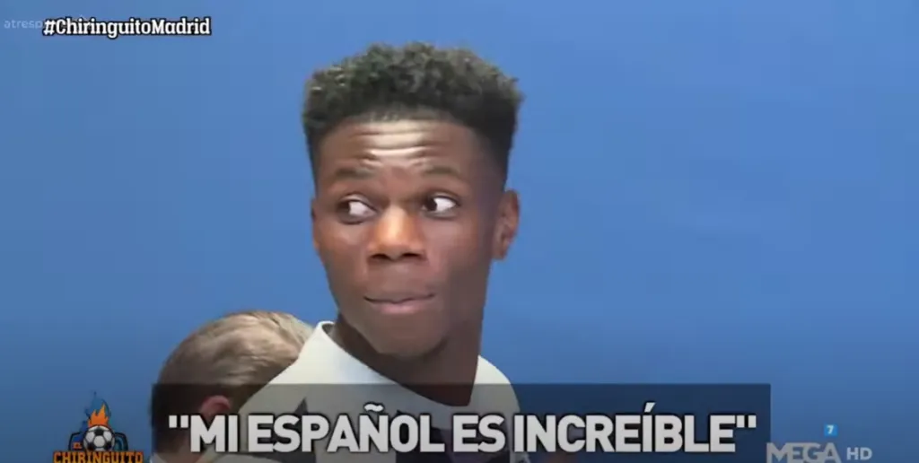 El comentario de Aurélien Tchouaméni en la zona mixta.