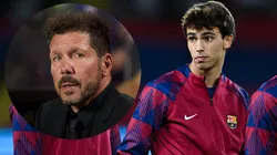 Diego Simeone y Joao Félix.