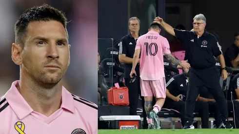 Lionel Messi y Tata Martino.