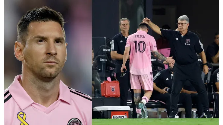 Lionel Messi y Tata Martino.