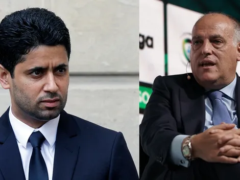 Tebas a Al-Khelaifi: “Le falta ser el portero de mi casa”