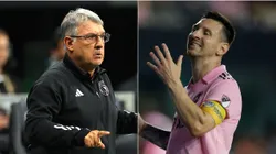 Gerardo Martino y Lionel Messi.
