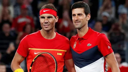 Rafael Nadal y Novak Djokovic, dos leyendas del tenis.
